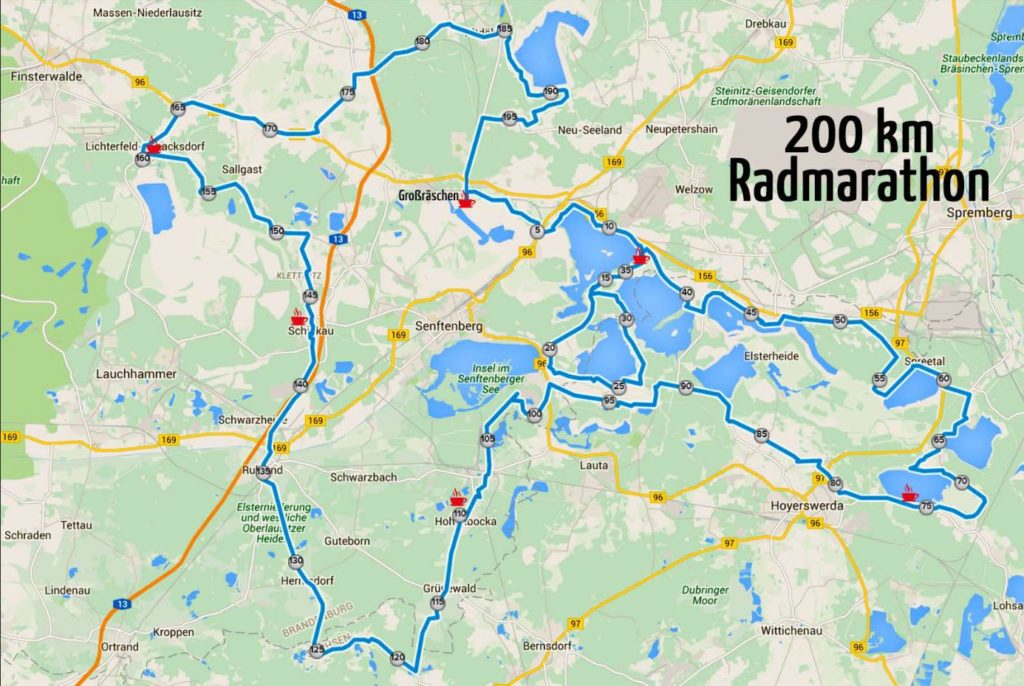 Lausitzer Seenland 100 - Radclub Dresden e.V. - Radsport in Dresden